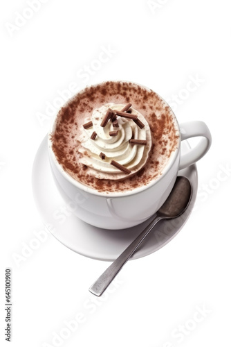 Cup of Hot Chocolate Isolat...