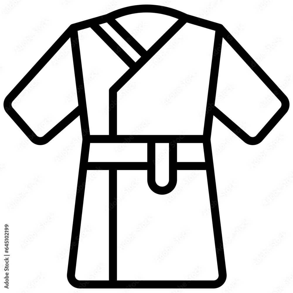 Kimono icons, are often used in design, websites, or applications, banner, flyer to convey specific concepts related to fashion Kimono icons, are often used in design, websites, or applications, banner, flyer to convey specific concepts related to fashion