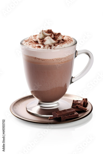 Cup of Hot Chocolate Isolat...