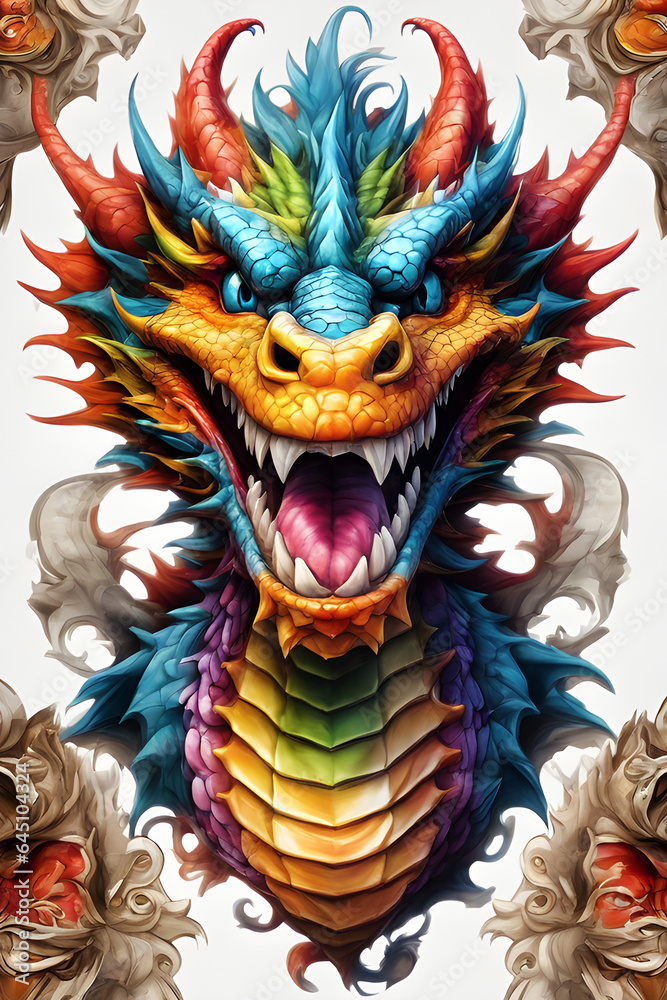 dragon, symbol of the year 2024