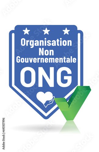 tampon ONG - organisation non gouvernementale