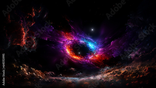 Space  hyperspace  black holes attract and destroy everything around them