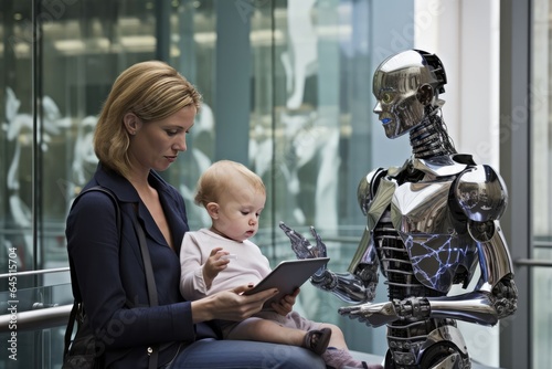 Futuristic Family: Raising Children with Robots and Cutting-Edge Technology