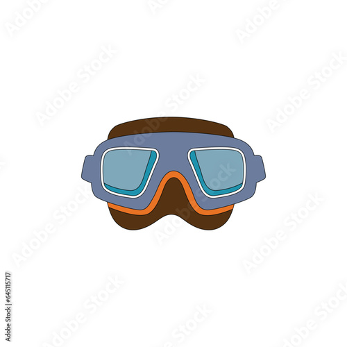glasses isolated on white
