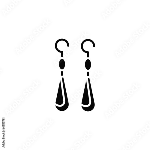 earring vector type icon