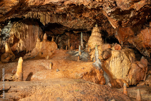 Inside Kents Cavern Prehistoric Caves near Torquay
