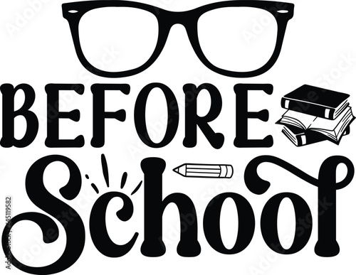 Teacher SVG, before school