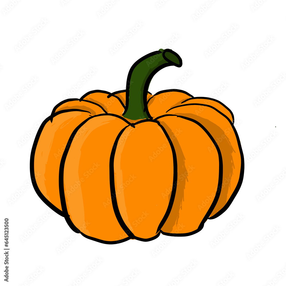 pumpkin isolated on white background pumpkin isolated on white background