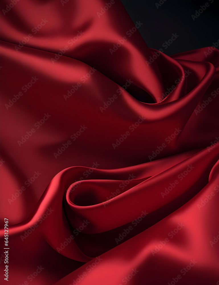 Obraz premium Silk red, full frame