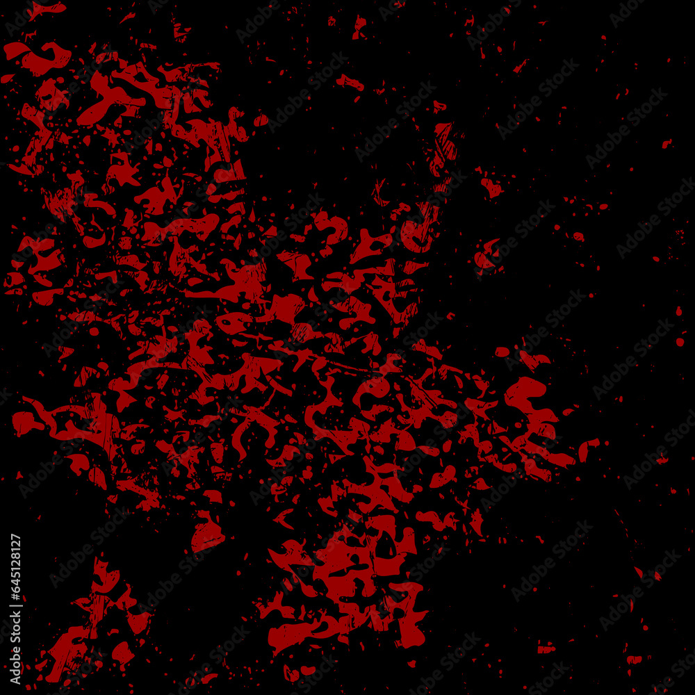 Red and black grunge urban backdrop. Modern texture of spots, stains, ink, dots, scratches. Damaged artwork. Distressed dirty artistic urban design element for web, print, template, weird backdrop Red and black grunge urban backdrop. Modern texture of spots, stains, ink, dots, scratches. Damaged artwork. Distressed dirty artistic urban design element for web, print, template, weird backdrop