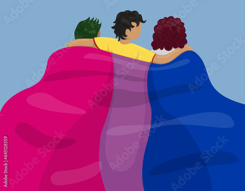 Bisexual Visibility Day Illustration