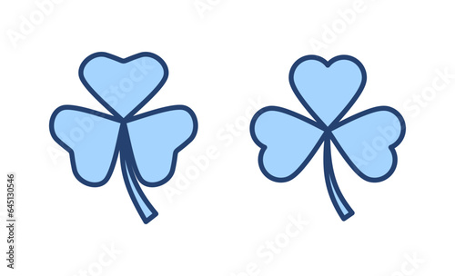 Wallpaper Mural Clover icon vector. clover sign and symbol. four leaf clover icon. Torontodigital.ca