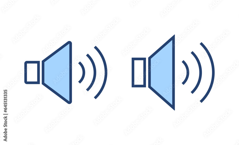 Speaker icon vector. volume sign and symbol. loudspeaker icon. sound symbol Speaker icon vector. volume sign and symbol. loudspeaker icon. sound symbol