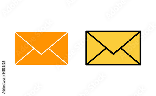 Mail icon set tor for web and mobile app. email sign and symbol. E-mail icon. Envelope icon