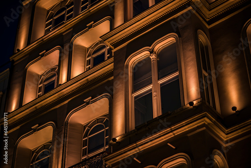 building in the night