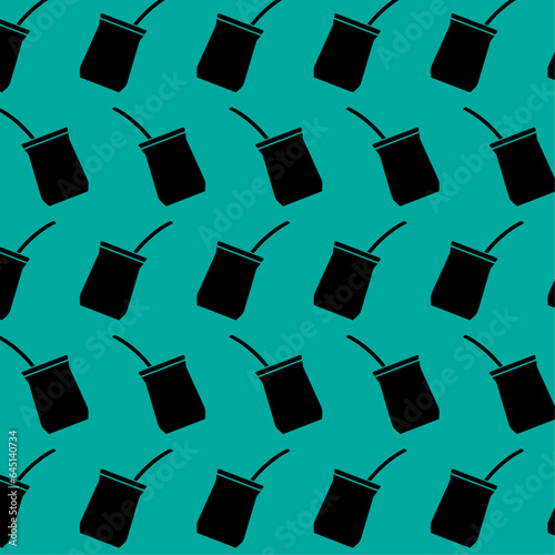 mate vector, thermos and mate vector, thermos and mate pattern, argentine, argentine mate, bombilla, argentine culture, mate icon
