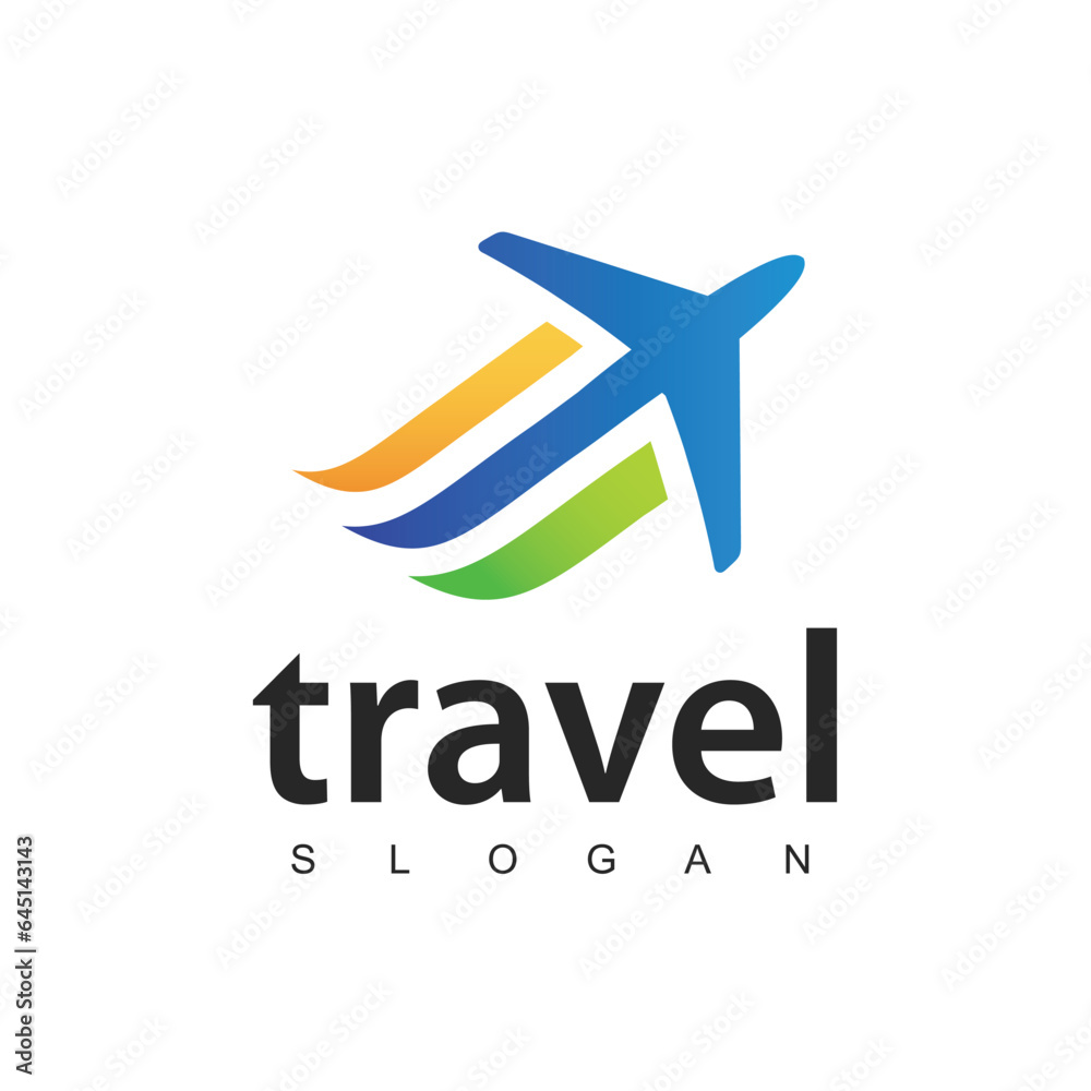 Travel agency business logo. holiday and vacation logo design