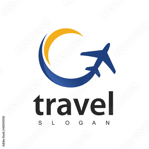 Travel agency business logo. holiday and vacation logo design