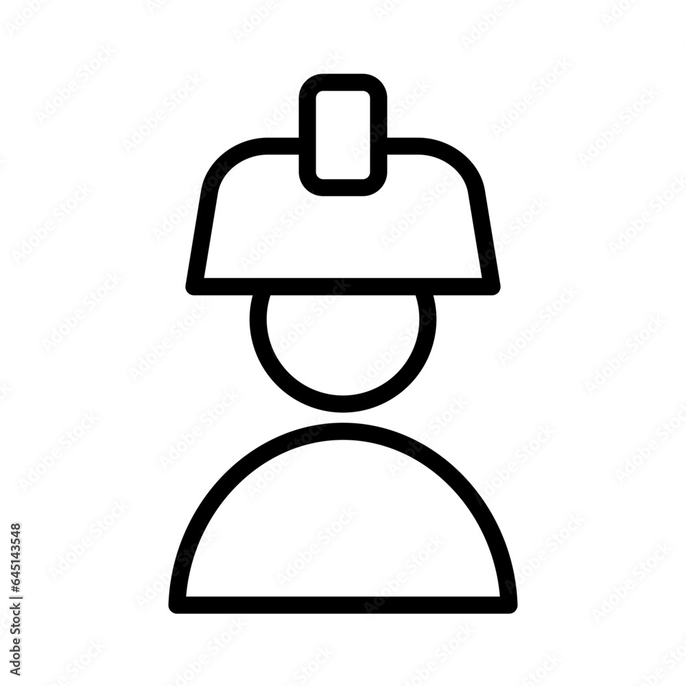 Labor Man Architecture Icon Labor Man Architecture Icon