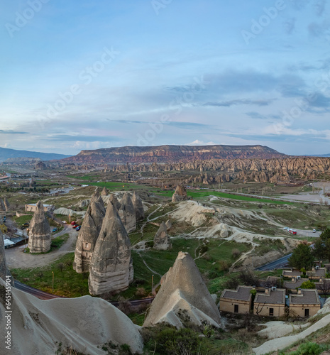 Goreme Historical National Park at Sunset