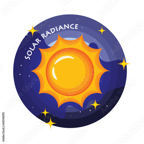 galaxy element sun vector