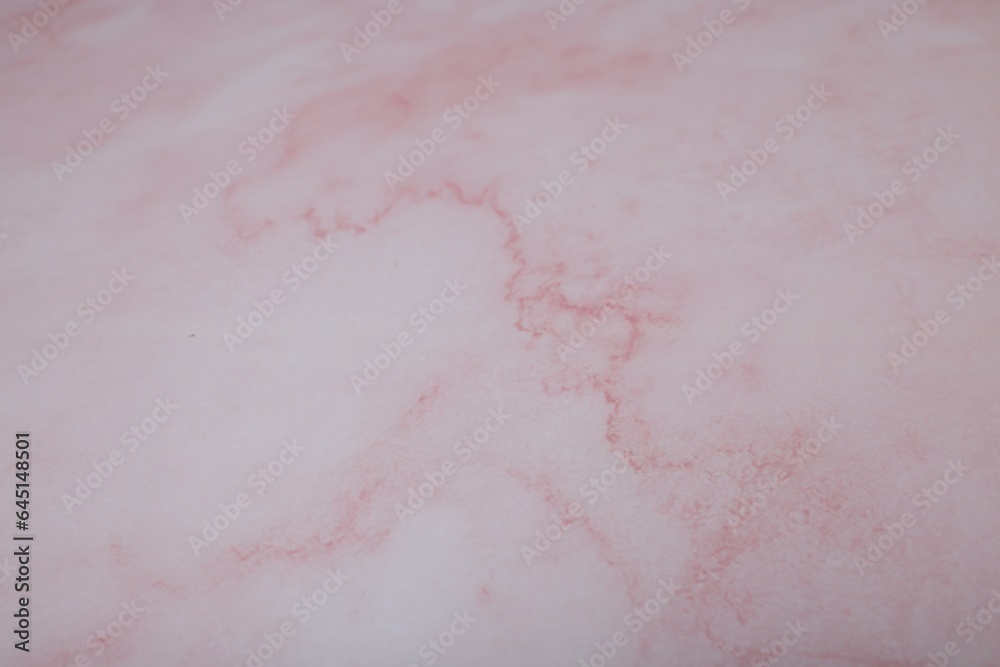Texture of pink marble surface as background, closeup