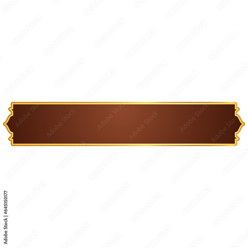 Red text box abstract islamic shape banner