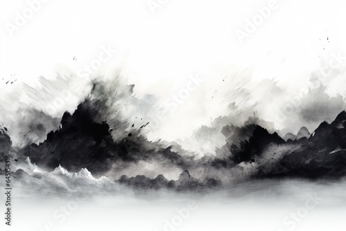 Abstract grunge texture on white background