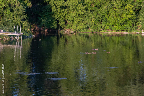 Summer Serenity: Winnebago Lake, Wisconsin, USA photo