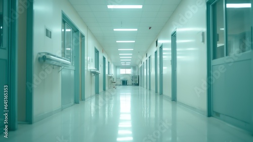 corridor in the hospital