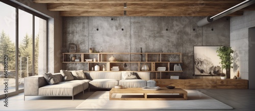 Contemporary vivid indoor space shown in . © Lasvu