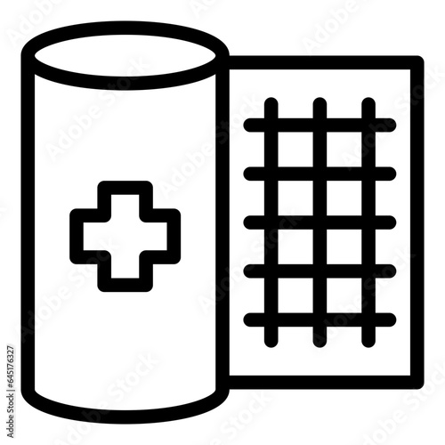 Gauze Pads outline icon
