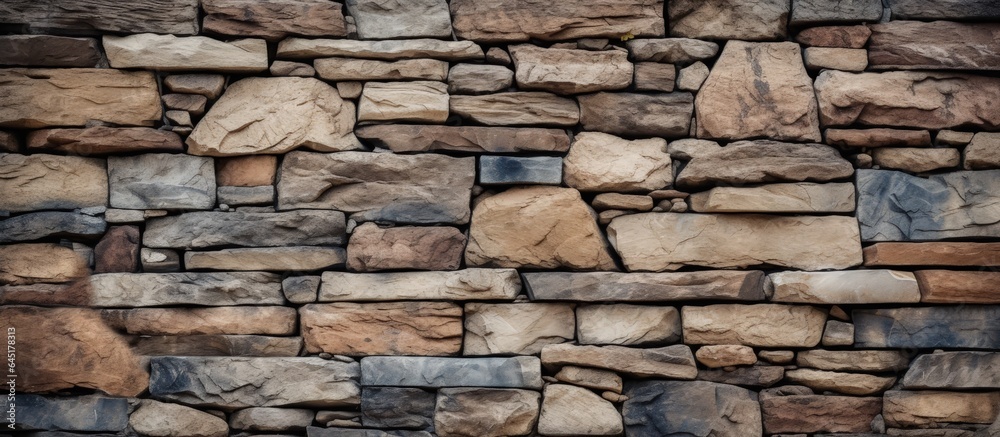 Background or texture of a stone wall.