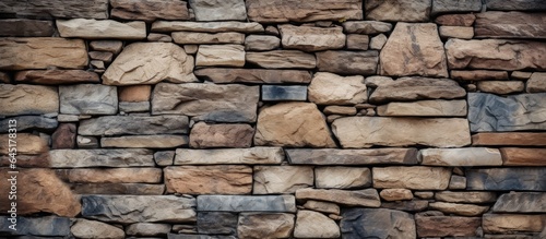 Background or texture of a stone wall.
