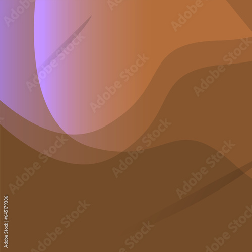 vector brown curve background