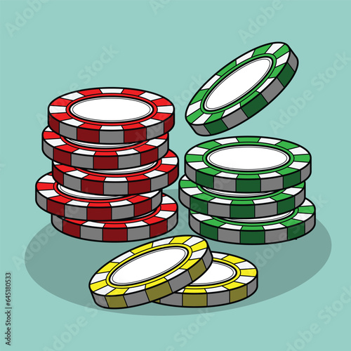 stack of chips