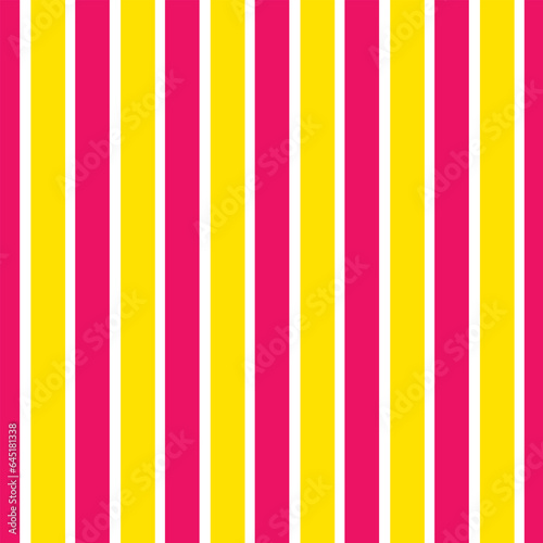 simple abstract seamless pink and yellow color vartical line pattern