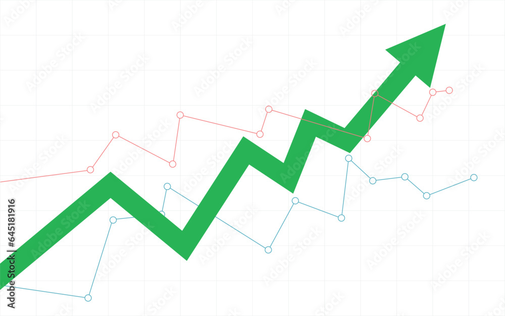 rising up stock market green arrow graph diagram financial business profit progress economic boom chart rising up stock market green arrow graph diagram financial business profit progress economic boom chart