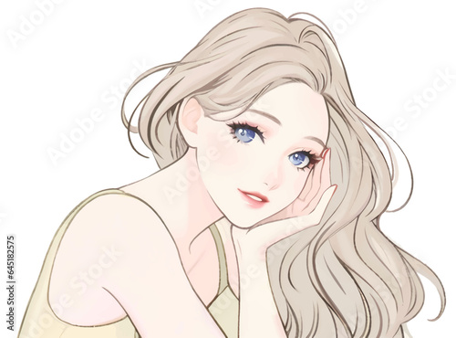 女性のイラスト素材