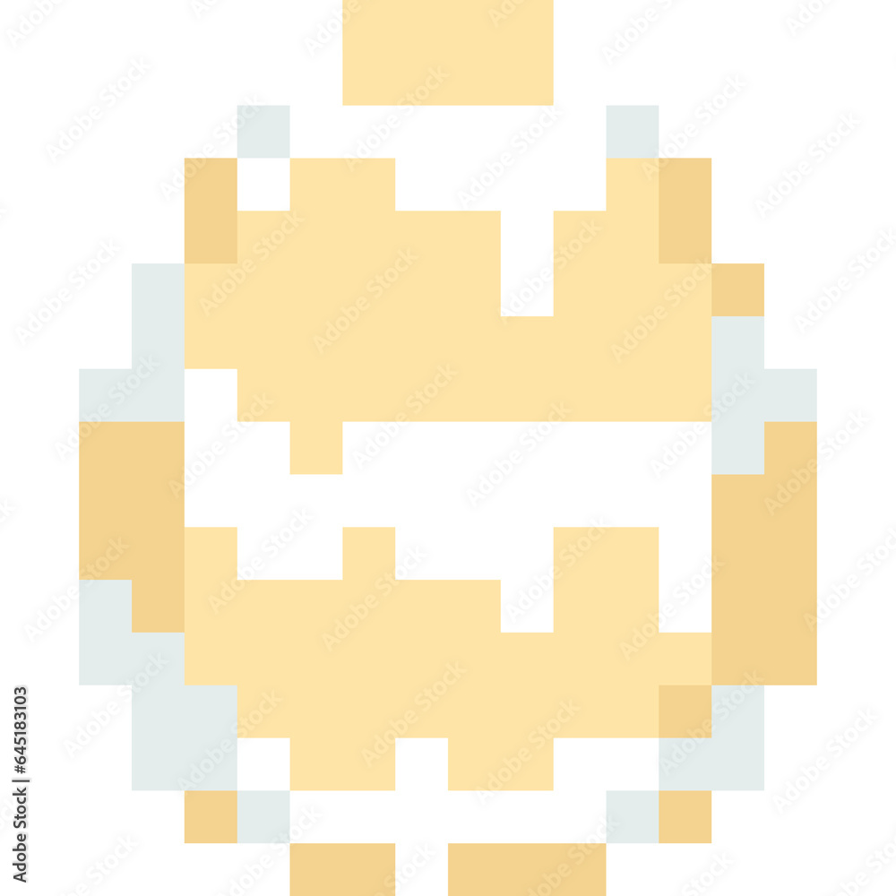 Pixel art easter egg icon Pixel art easter egg icon