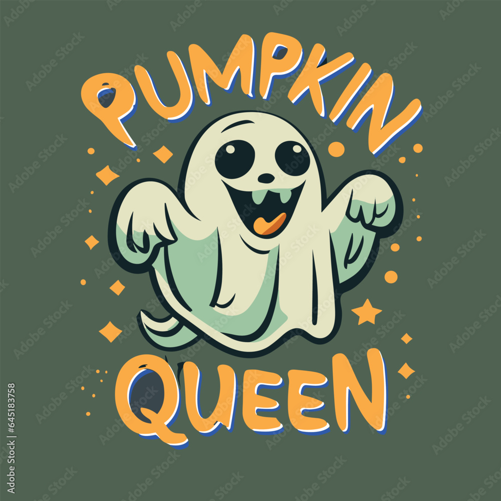 Pumpkin queen Design Halloween