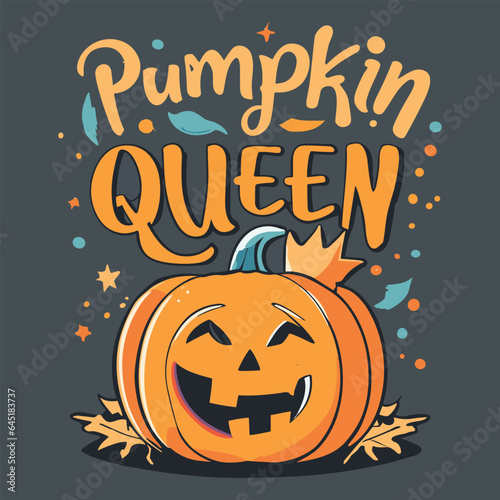 Pumpkin queen Design Halloween
