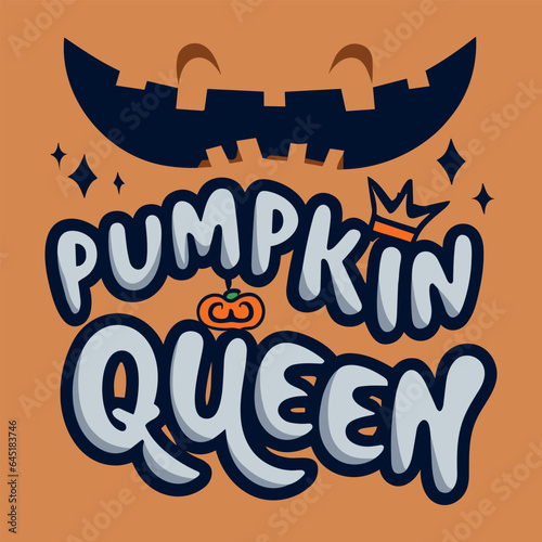 Pumpkin queen Design Halloween