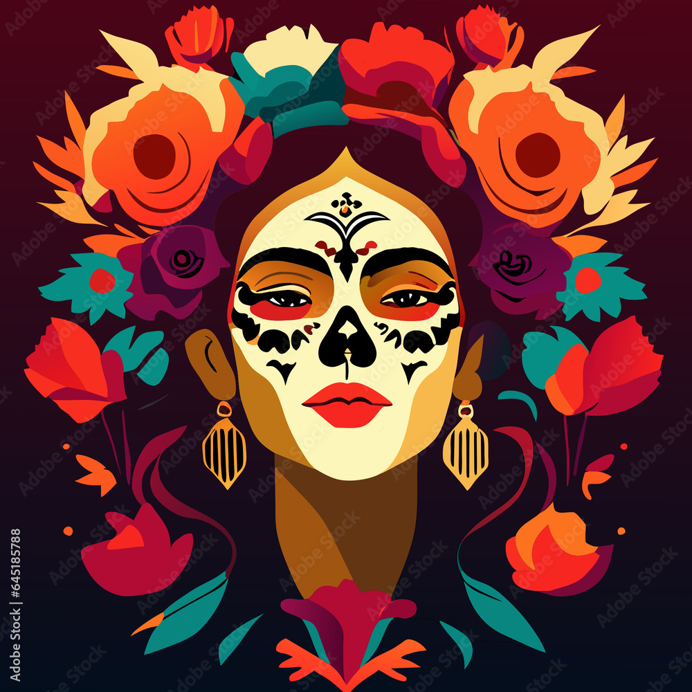 Día de los Muertos, Day of the Dead, Generative AI
