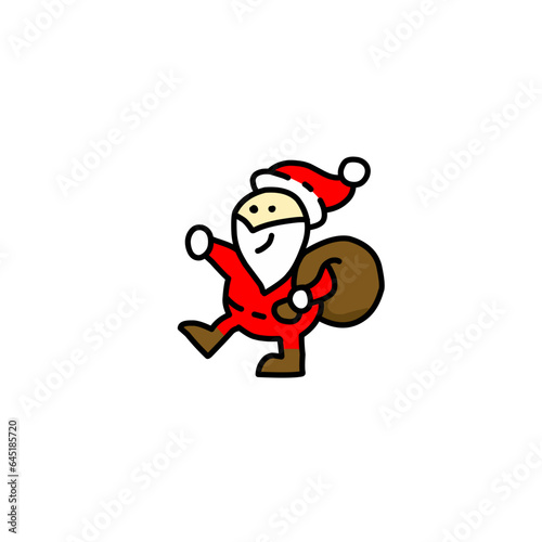 Cute Santa Claus Cartoon