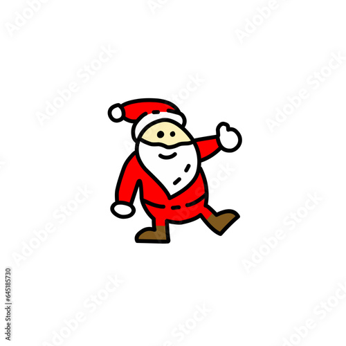 Cute Santa Claus Cartoon