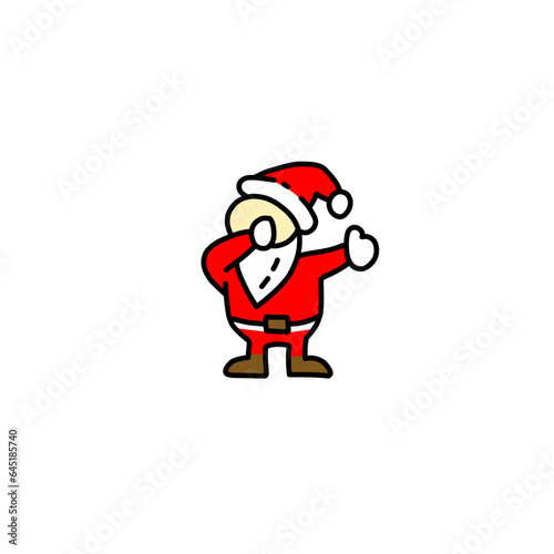 Cute Santa Claus Cartoon