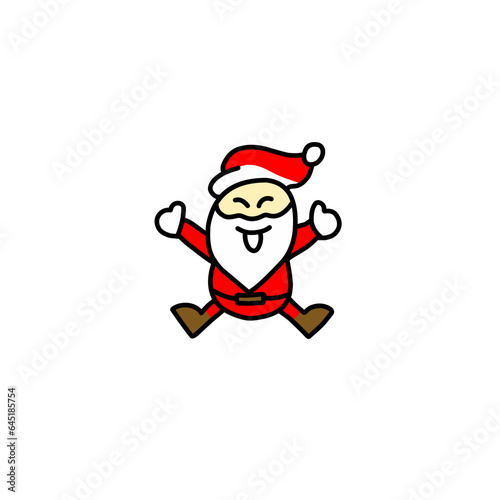 Cute Santa Claus Cartoon