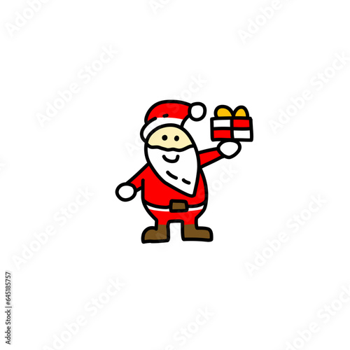 Cute Santa Claus Cartoon