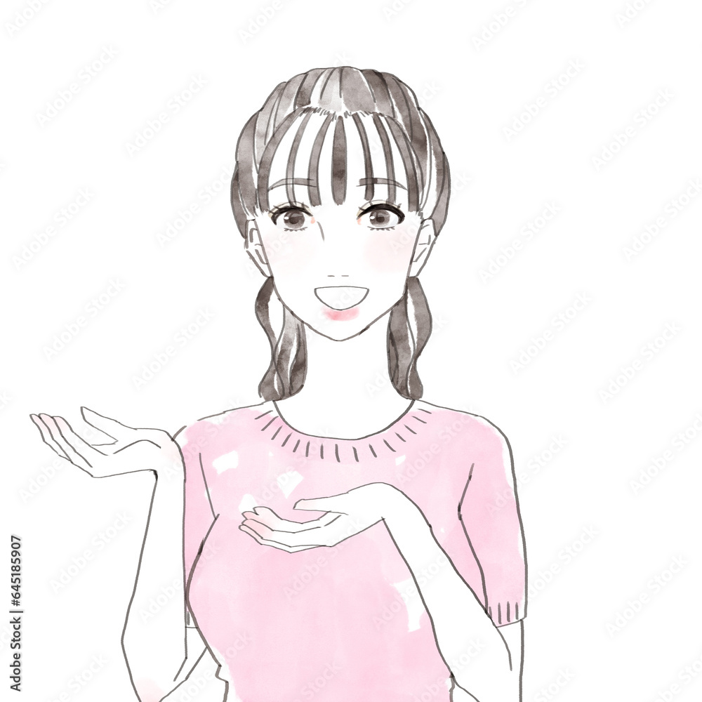 紹介する女性 紹介する女性